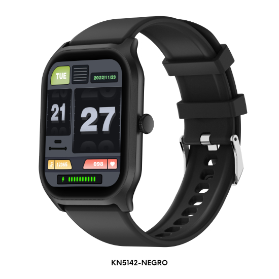 KN5142-NEGRO.jpg Smartwatch Knock Out KN5142 - Imagen 1